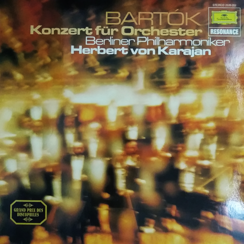 BARTÓK Konzert für Orchester / Berliner Philharmoniker Herbert von Karajan