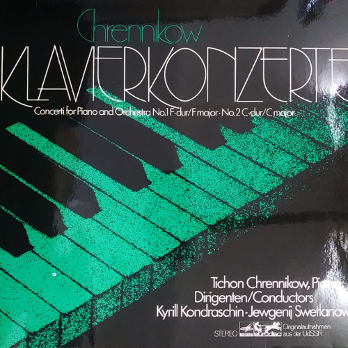 Chrennikow Concerti for Piano and Orchestra No.1F-dur/Fmajor. No.2 C-dur/C[180g 중량반]