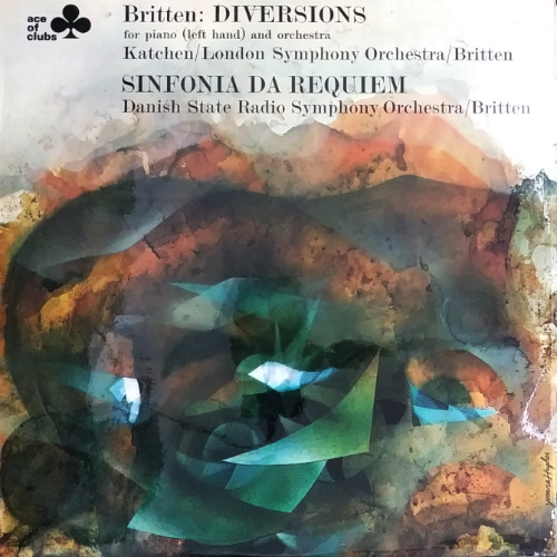 Britten: DIVERSIONS for piano (left hand) and orchestra , SINFONIA DA REQUIEM[180g 중량반]
