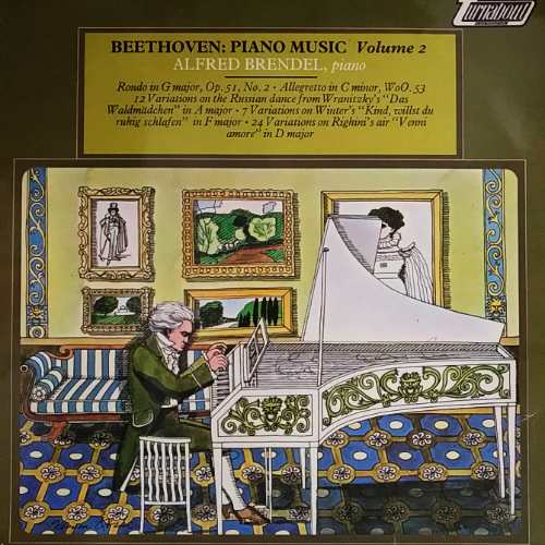 BEETHOVEN: PIANO MUSIC Volume 2 piano Rondo in G major, Op.51, No.2. Allegretto in C minor, W.0.53 etc[180g 중량반]