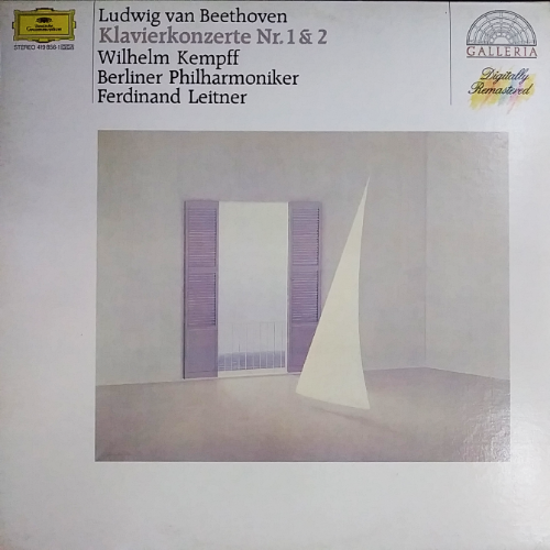 Ludwig van Beethoven Klavierkonzerte Nr.1&amp;2 / Wilhelm Kempff ,Berliner Philharmoniker Ferdinand Leitner[견본반]