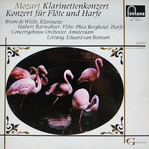 Mozart Klarinettenkonzert  Konzert für Flöte und Harfe