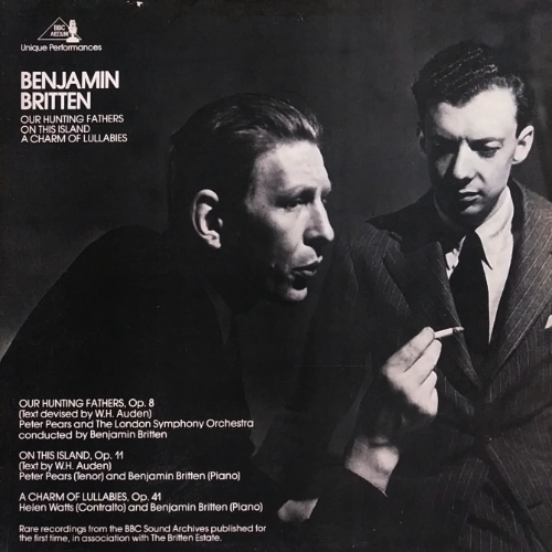 BENJAMIN BRITTEN OUR HUNTING FATHERS ON THIS ISLAND A CHARM OF LULLABIES[Gate Folder]