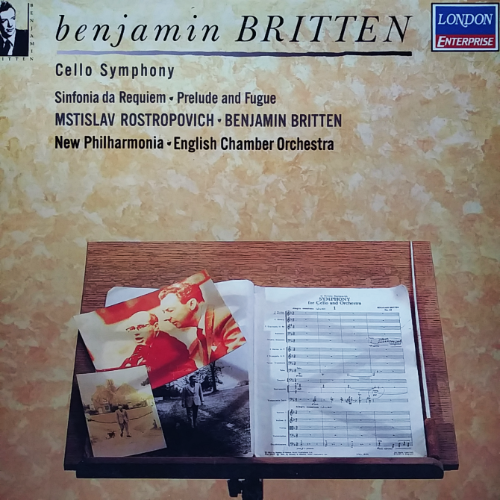 benjamin BRITTEN Cello Symphony / Sinfonia da Requiem - Prelude and Fugue