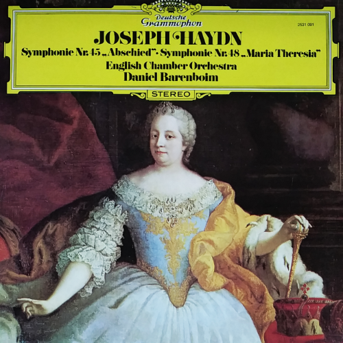 JOSEPH HAYDN Symphonie Nr:45,,Abschied&quot;. Symphonie Nr:48. Maria Theresia&quot;