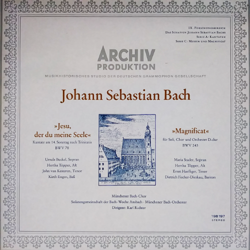 Johann Sebastian Bach »Jesu, der du meine Seele« »Magnificat«