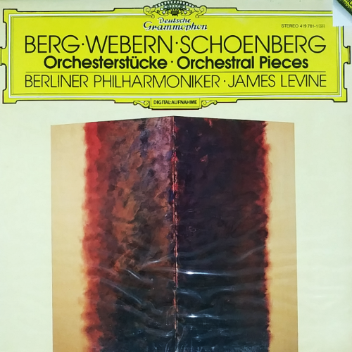 BERG-WEBERN SCHOENBERG Orchesterstücke. Orchestral Pieces [Sealed]