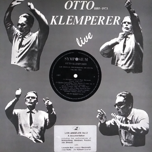 OTTO KLEMPERER live