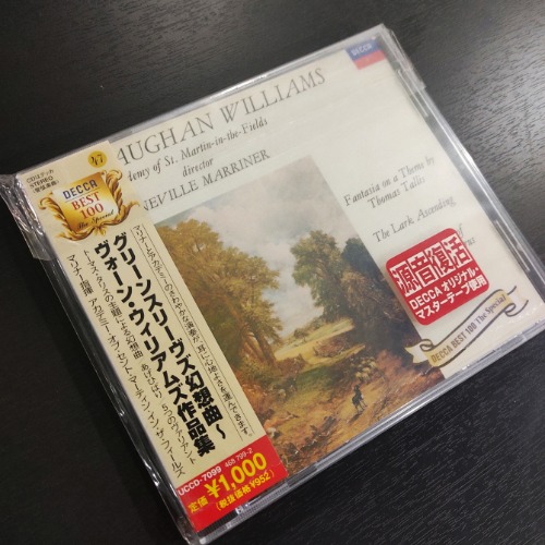 [CD]VAUGHAN WILLIAMS Fantasia on a Theme by Thomas Tallis[SEALED]