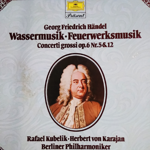 Georg Friedrich Händel Wassermusik. Feuerwerksmusik Concerti grossi op.6 Nr.5&amp;12[2LP BOX]