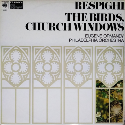 RESPIGHI THE BIRDS. CHURCH WINDOWS