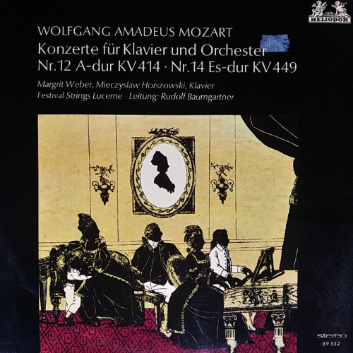 WOLFGANG AMADEUS MOZART Konzerte für Klavier und Orchester Nr. 12 A-dur KV 414 · Nr. 14 Es-dur KV 449