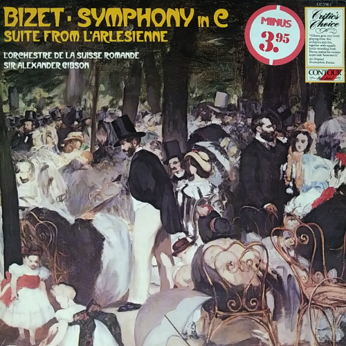 BIZET. SYMPHONY in e / SUITE FROM L&#039;ARLESIENNE