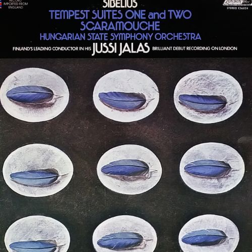 SIBELIUS TEMPEST SUITES ONE and TWO