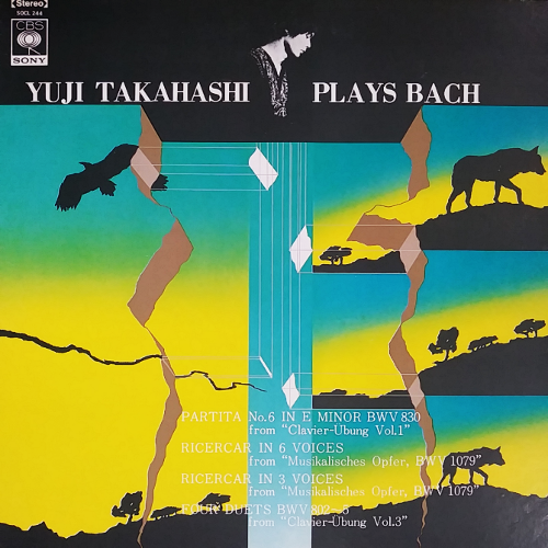 YUJI TAKAHASHI PLAYS BACH[Gate Folder],중고lp,중고LP,중고레코드,중고 수입음반, 현대음악