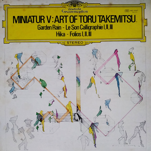 MINIATUR V:ART OF TORU TAKEMITSU.,중고lp,중고LP,중고레코드,중고 수입음반, 현대음악