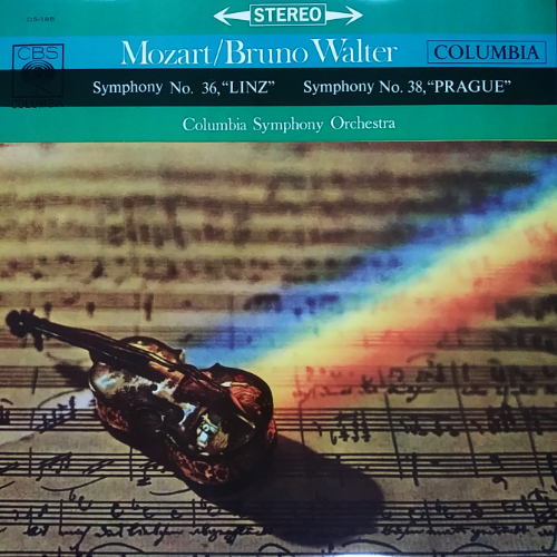Mozart/Bruno Walter Symphony No. 36,&quot;LINZ&quot; Symphony No. 38,&quot;PRAGUE&quot;,중고lp,중고LP,중고레코드,중고 수입음반, 현대음악