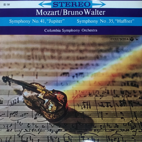 Mozart/Bruno Walter Symphony No. 41, &quot;Jupiter&quot; Symphony No. 35, &quot;Haffner&quot;,중고lp,중고LP,중고레코드,중고 수입음반, 현대음악