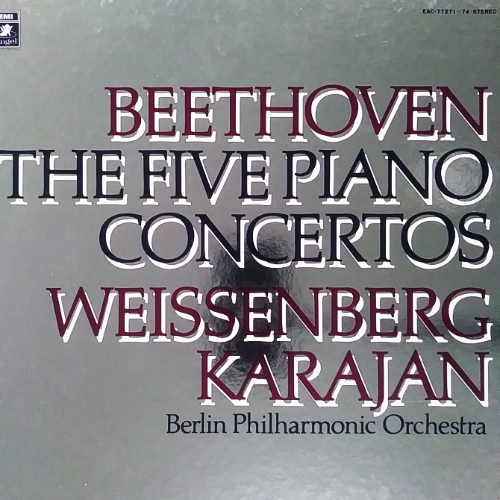 BEETHOVEN THE FIVE PIANO CONCERTOS [4LP BOX],중고lp,중고LP,중고레코드,중고 수입음반, 현대음악