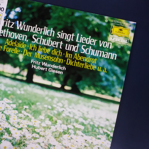 fritz Wunderlich singt Lieder von beethoven, Schubert und Schumann,중고lp,중고LP,중고레코드,중고 수입음반, 현대음악