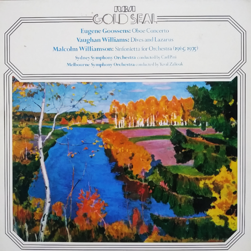 Eugene Goossens Oboe Concerto / Vaughan Williams Dives and Lazarus / Malcolm Williamson Sinfonietta for Orchestra (1965, 1975),중고lp,중고LP,중고레코드,중고 수입음반, 현대음악
