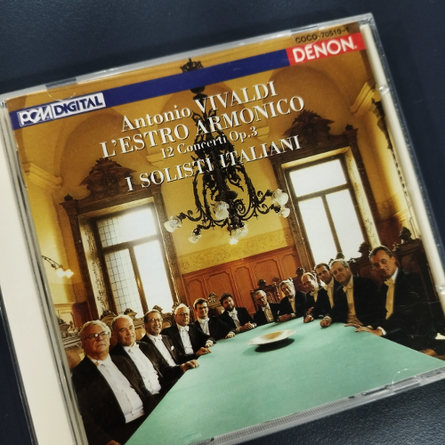 [CD]Antonio VIVALDI L&#039;ESTRO ARMONICO 12 Concerti Op.3,중고lp,중고LP,중고레코드,중고 수입음반, 현대음악