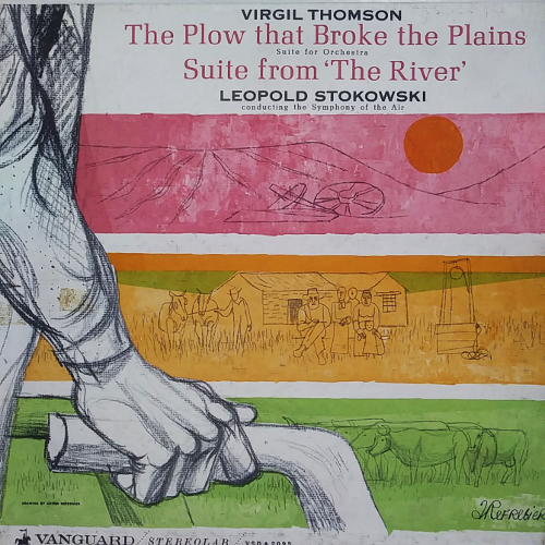 VIRGIL THOMSON The Plow that Broke the Plains Suite for Orchestra Suite from &#039;The River&#039;,중고lp,중고LP,중고레코드,중고 수입음반, 현대음악