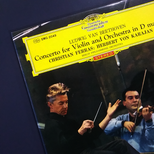 LUDWIG VAN BEETHOVEN Concerto for Violin and Orchestra in D major [Gate Folder],중고lp,중고LP,중고레코드,중고 수입음반, 현대음악