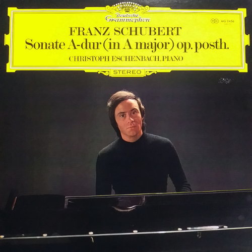 FRANZ SCHUBERT Sonate A-dur (in A major) op. posth.,중고lp,중고LP,중고레코드,중고 수입음반, 현대음악