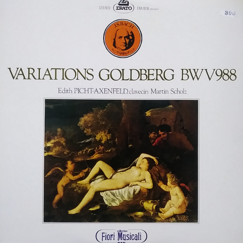 J.S.BACH VARIATIONS GOLDBERG BWV988,중고lp,중고LP,중고레코드,중고 수입음반, 현대음악