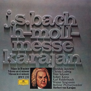 J.S.BACH Mass in B minor Messe en si mineur Messa in si minore BWV 232 [3LP BOX]
