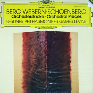 BERG-WEBERN SCHOENBERG Orchesterstücke. Orchestral Pieces [Sealed]