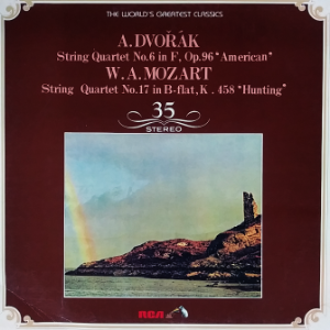 A.DVORAK String Quartet No.6 in F, Op.96 American W.A.MOZART String Quartet No.17 in B-flat, K.458 &#039;Hunting
